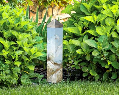 ART POLE 20&quot; - PATH TO THE BEACH