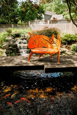 KOI BENCH - FORGED METAL