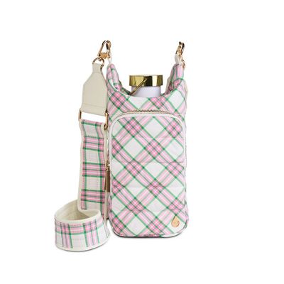 PINK &amp; GREEN PLAID HYDROBAG