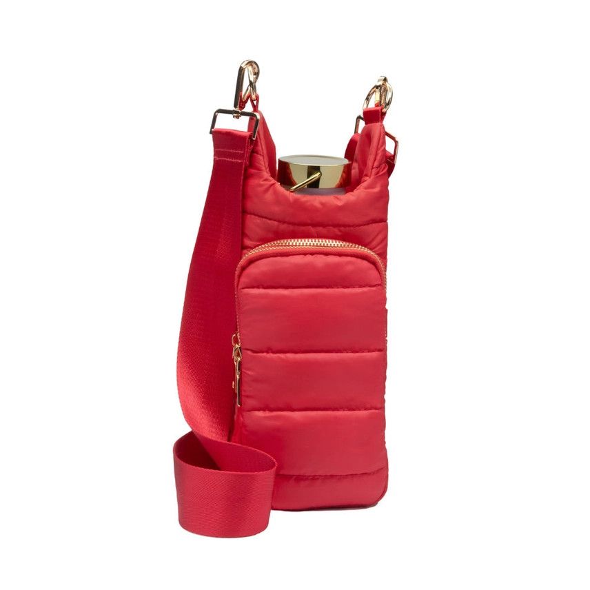 POPPY RED HYDROBAG W/ SOLID STRAP