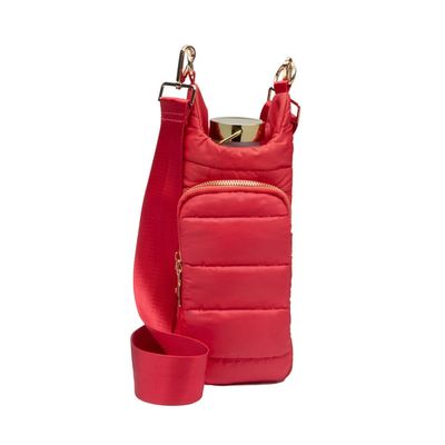 POPPY RED HYDROBAG W/ SOLID STRAP