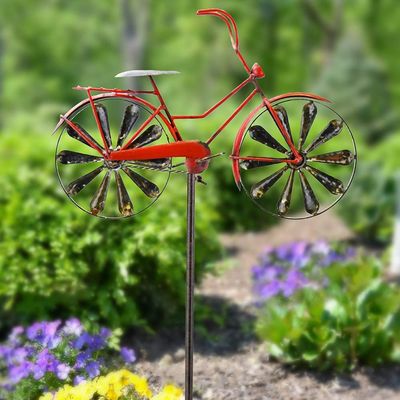 Garden Spinner Bike Red