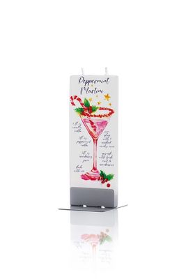 FLATYZ - HAND CRAFTED ARTIST CANDLE PEPPERMINT MARTINI RECIPE