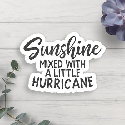 Sunshine Hurricane Sticker