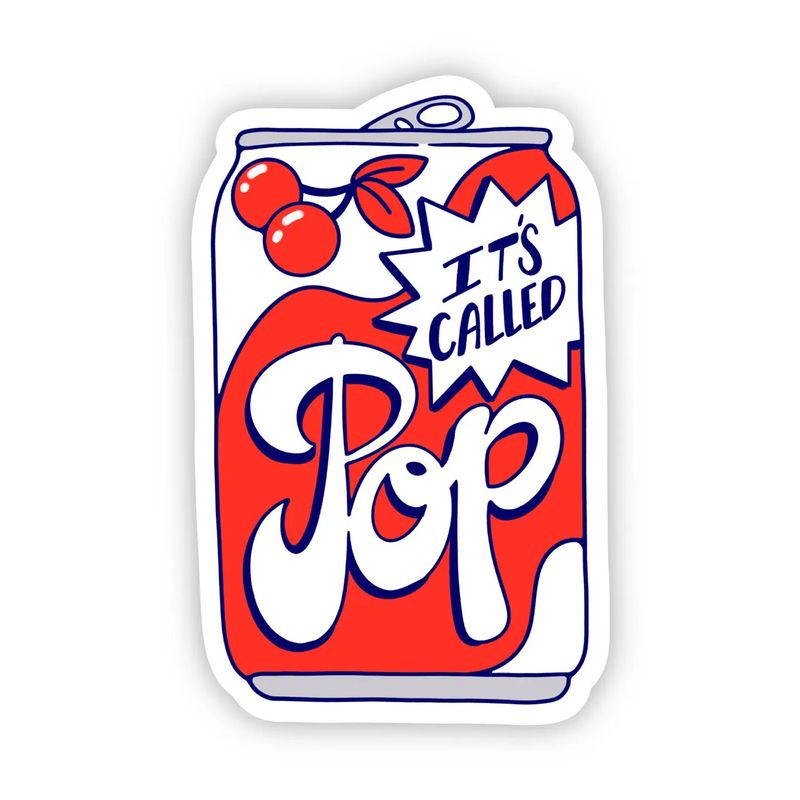 &quot;It&#39;s Called Pop&quot; Midwest Sticker