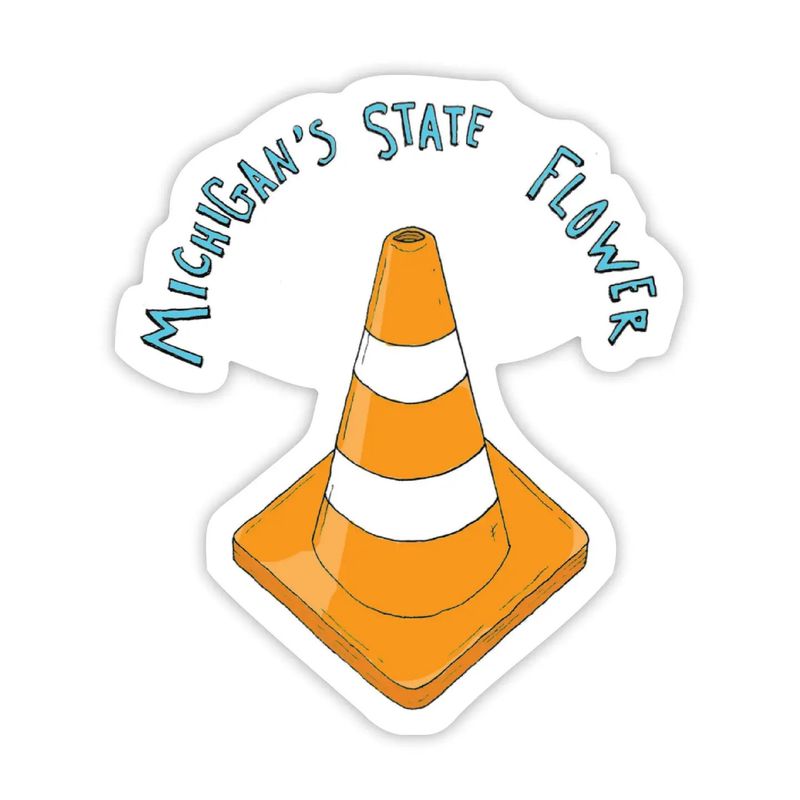 Michigan State Flower Sticker