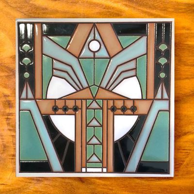 6X6 ART TILE - DAWN BY JANEL GARZA