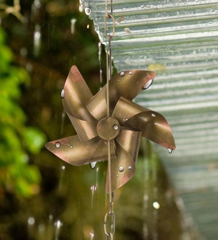 RAIN CHAIN - PINWHEEL
