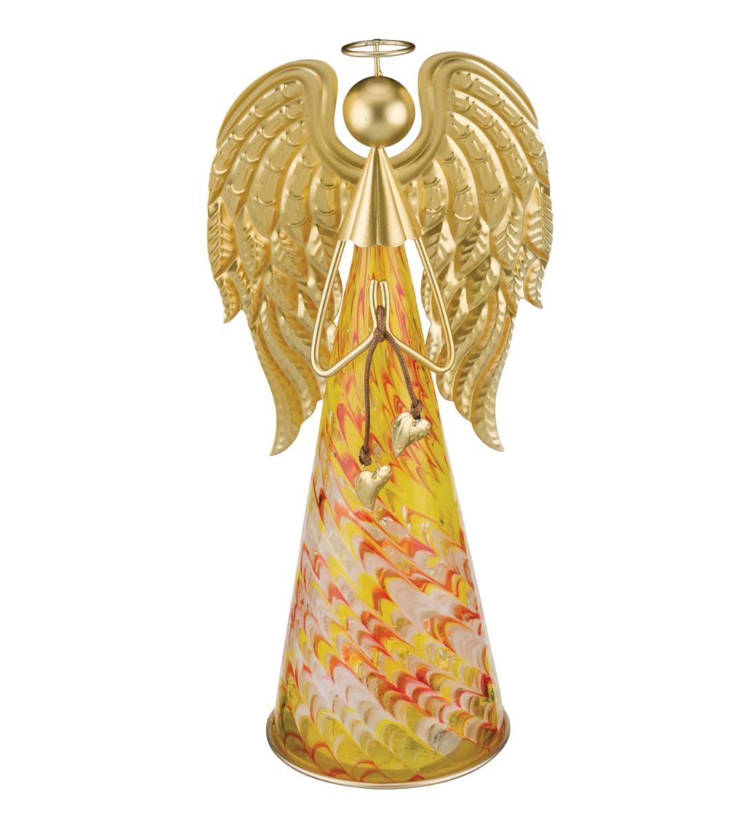 MURANO ANGEL LED DECOR 13&quot; - GOLD