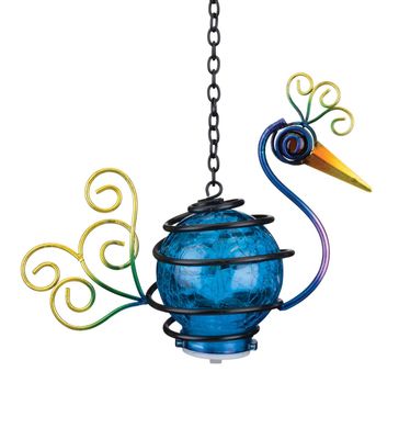 HANGING BIRD SOLAR - PEACOCK