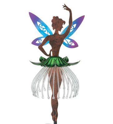 FAIRY DANCER SOLAR STAKE - WHITE