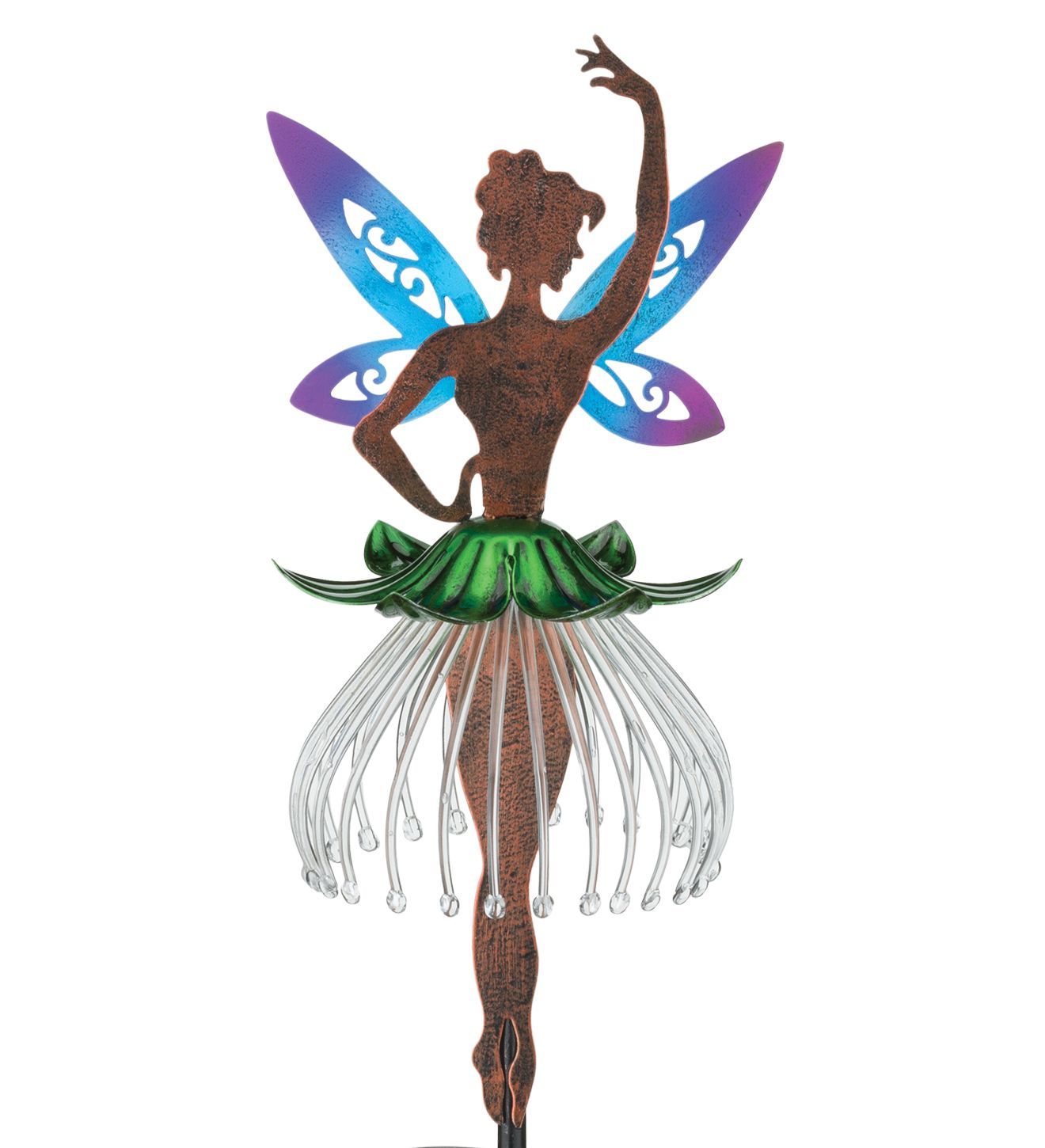 FAIRY DANCER SOLAR STAKE - WHITE