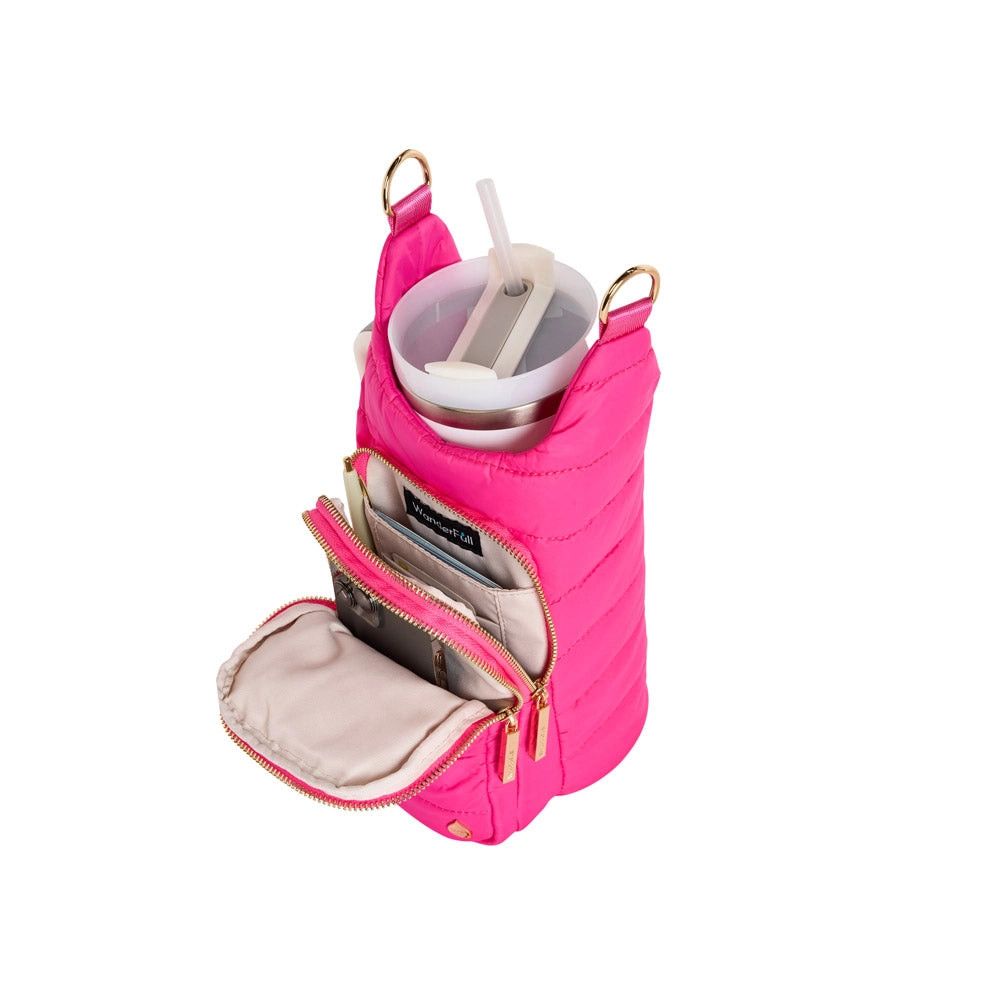 Hydrobag HANDLE -Pink with Pink and Cream Striped Strap