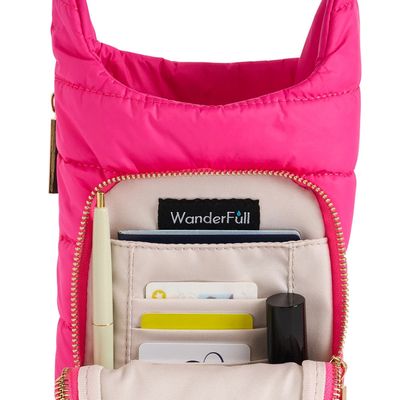 Hydrobag HANDLE -Pink with Pink and Cream Striped Strap