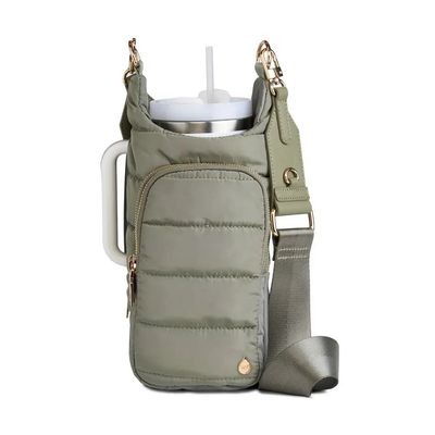 Hydrobag HANDLE -Sage Green with Solid Sage Vegan Leather Trimmed Strap