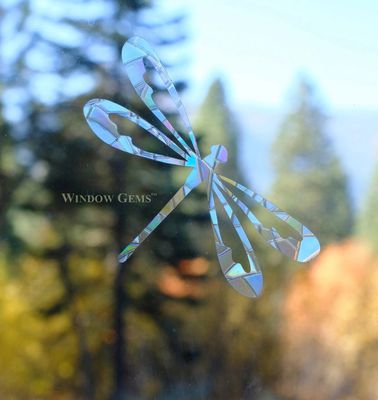 DRAGONFLY WINDOW CLING - PREVENT BIRD STRIKES