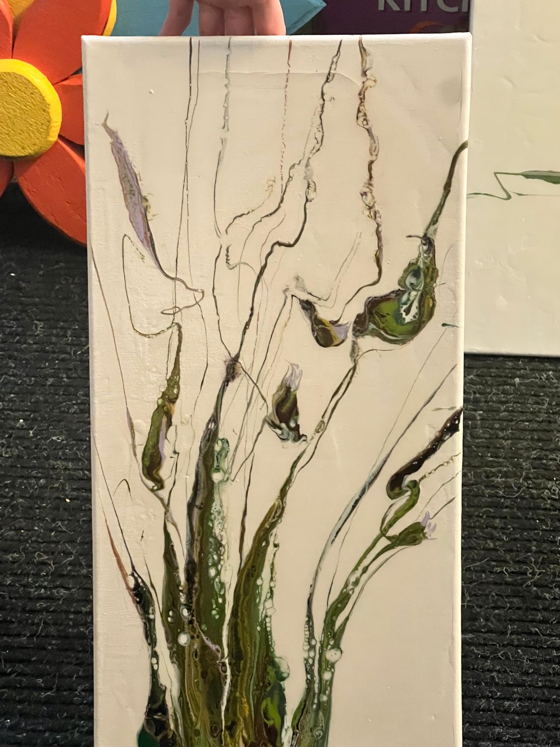 10&quot; X 20&quot; WHISPHERING WEEDS BY JANE ARNEY