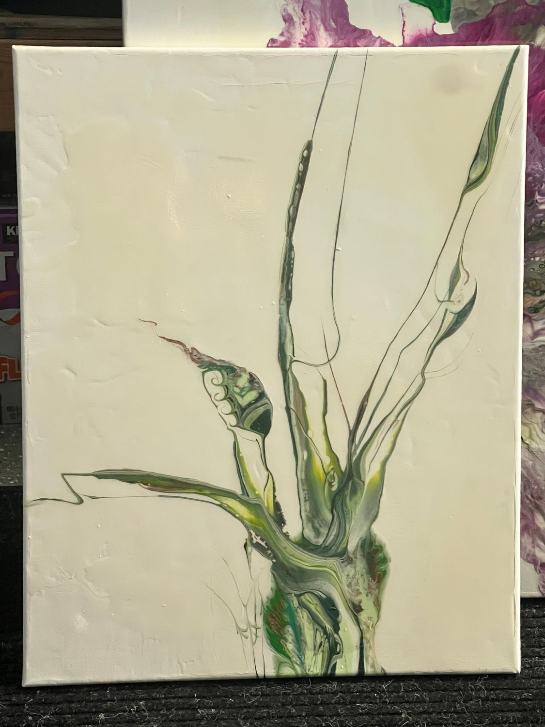 20&quot; X 16&quot; DANCING LEAVES BY JANE ARNEY