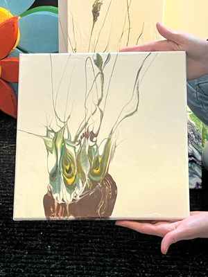 12&quot; X 12&quot; ALWAYS WATCHING BY JANE ARNEY