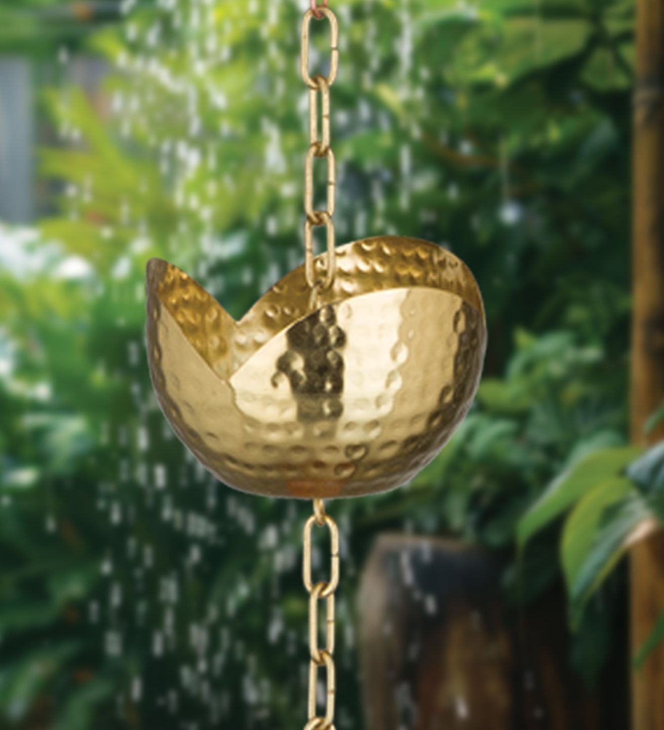 RAIN CHAIN FLOWERS