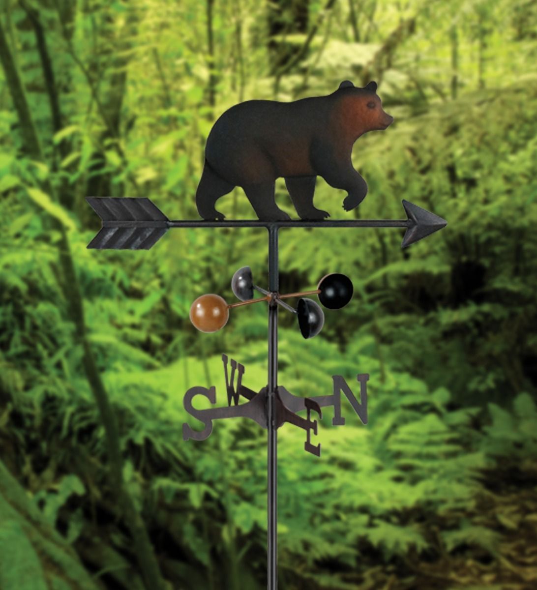 LODGE WEATHERVANE STAKE - BEAR