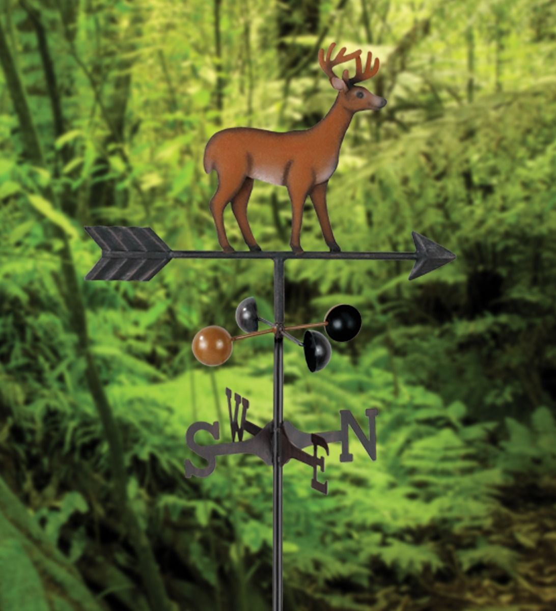 LODGE WEATHERVANE STAKE - DEER