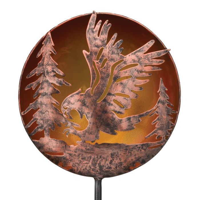NIGHT SKY SOLAR STAKE - EAGLE