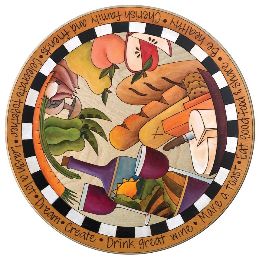 &quot;Nice Spread&quot; Lazy Susan By Sincerely Sticks