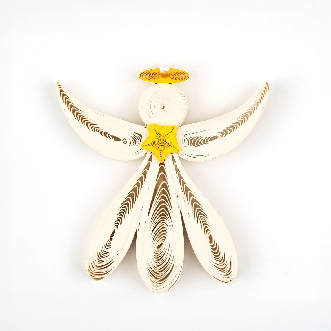 QUILLED ANGEL ORNAMENT