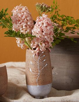 Umbel Footed Vase 2.5&quot;x 5.25&quot;