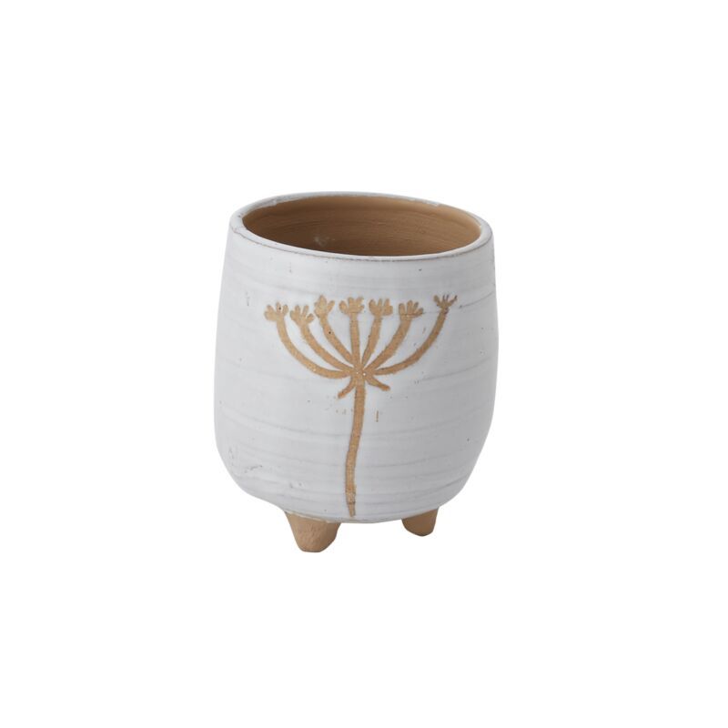 Umbel Footed Pot 3.25&quot;x 3.75&quot;