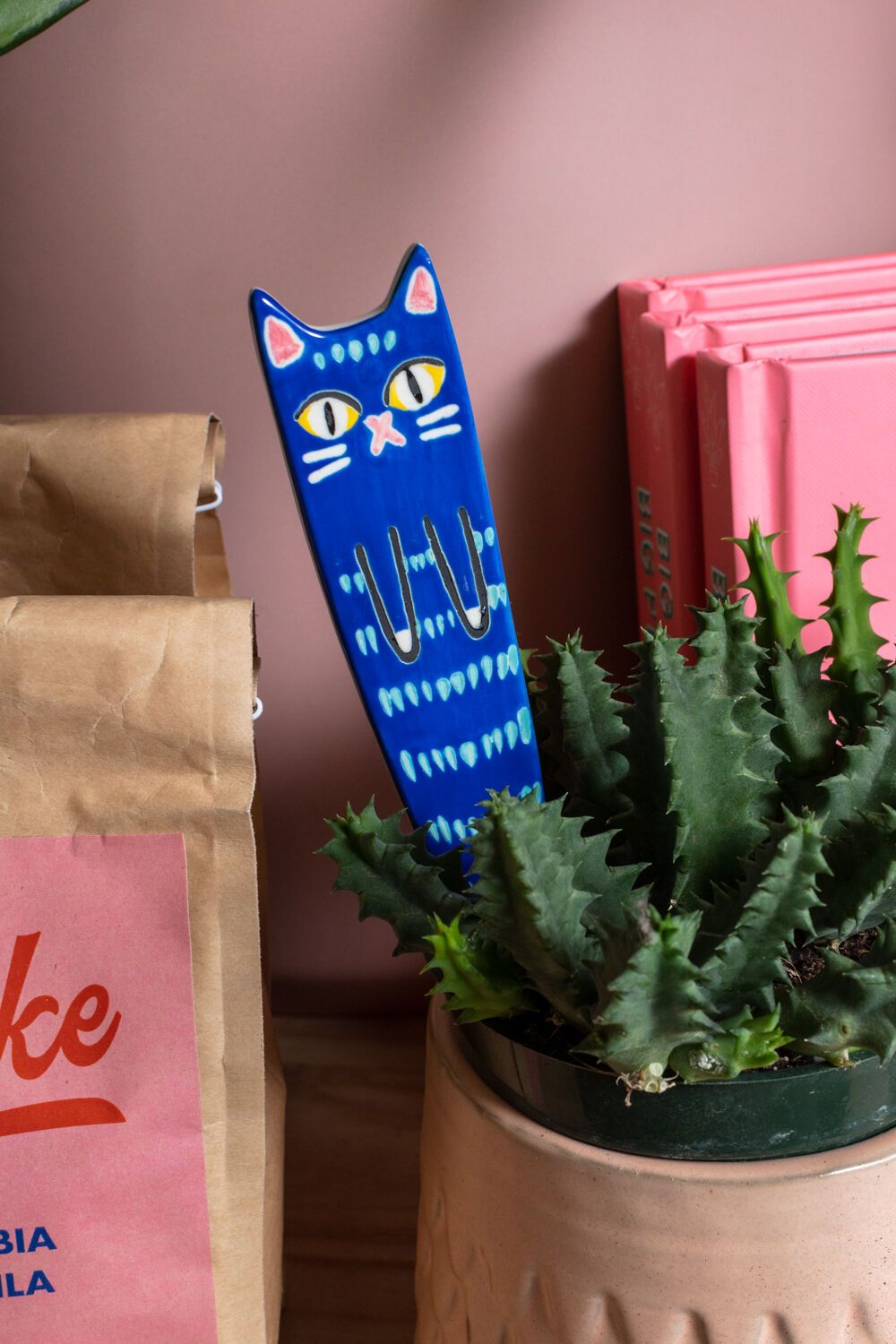 Kitty Plant Stick 1.25&quot;x 0.25&quot;x 6&quot;