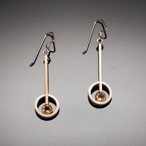 Citrine Sunrise Earring