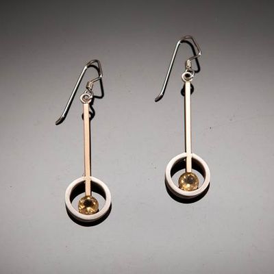 Citrine Sunrise Earring