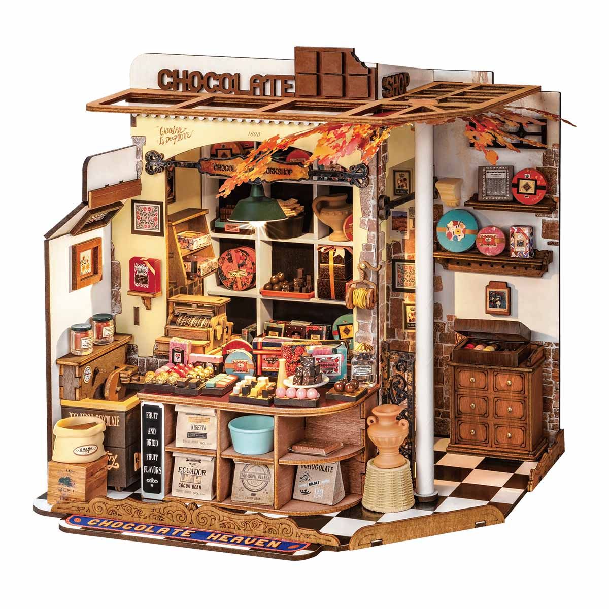 HENRY&#39;S CHOCOLATE DIY MINIATURE HOUSE KIT