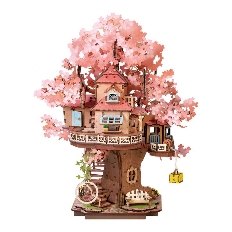 SAKURA TREE HOUSE DIY MINIATURE HOUSE KIT
