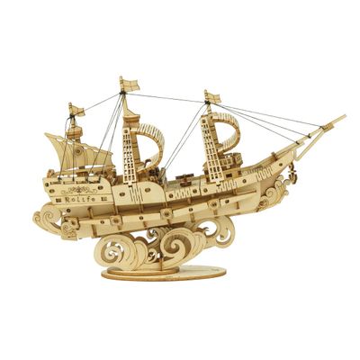 DIY SAILING SHIP MODEL 3D WOODEN PUZZLE