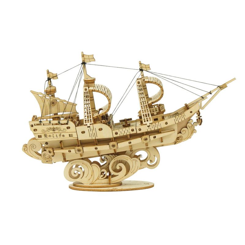DIY SAILING SHIP MODEL 3D WOODEN PUZZLE
