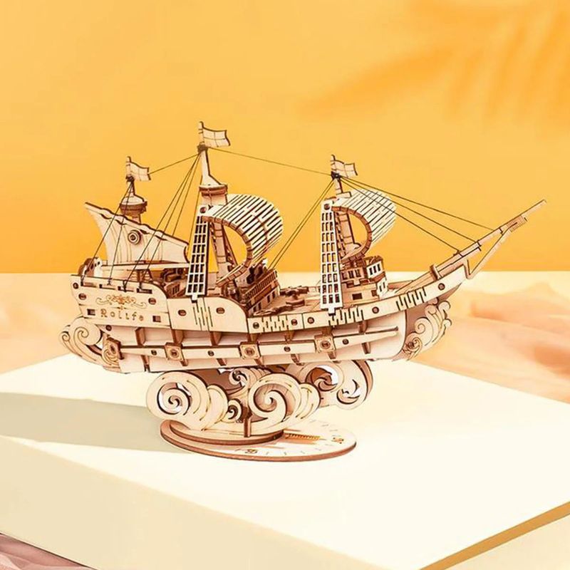 DIY SAILING SHIP MODEL 3D WOODEN PUZZLE