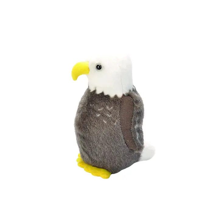 Audubon II Bald Eagle Stuffed Animal with Sound 5.5"
