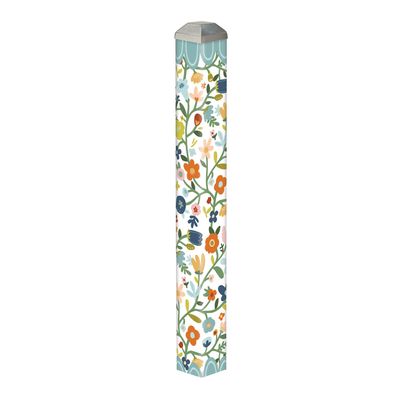 MINI ART POLE 16&quot; FLOWERS EVERYWHERE