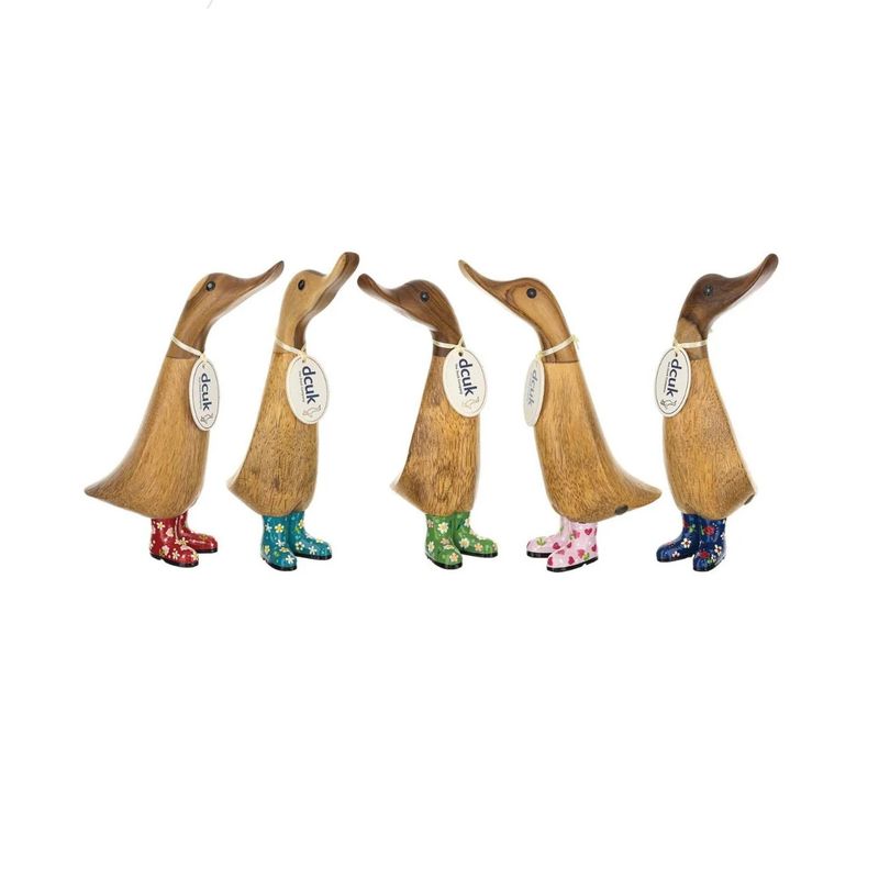 DCUK Floral Boots Ducklings