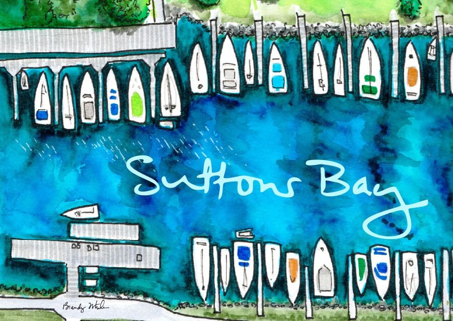 Postcard | Suttons Bay Marina