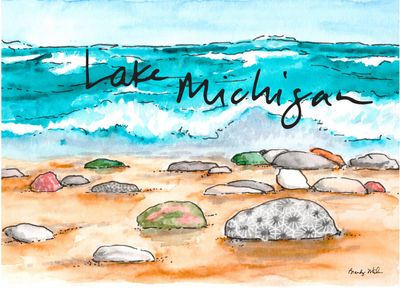 Postcard | Lake Michigan