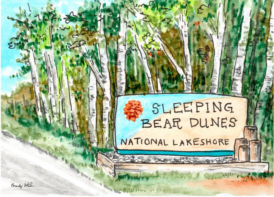Postcard | Sleeping Bear Dunes
