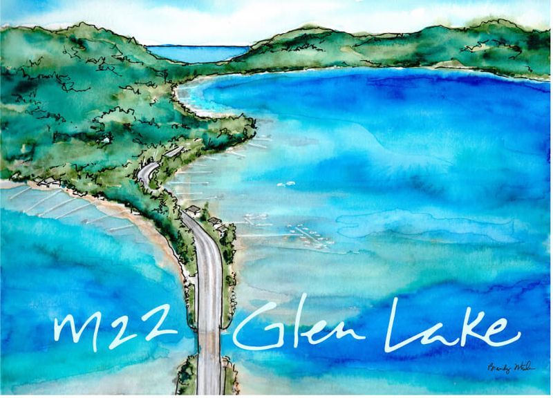 Postcard | M22 Narrows Glen Lake