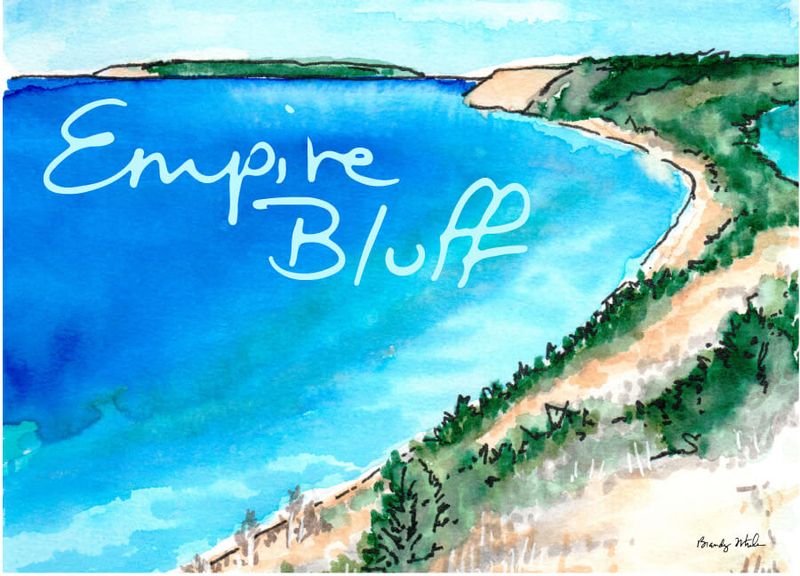 Postcard |Empire Bluff