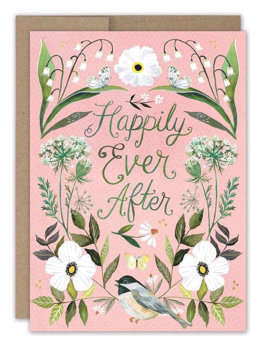Happily Ever After | Wedding Card