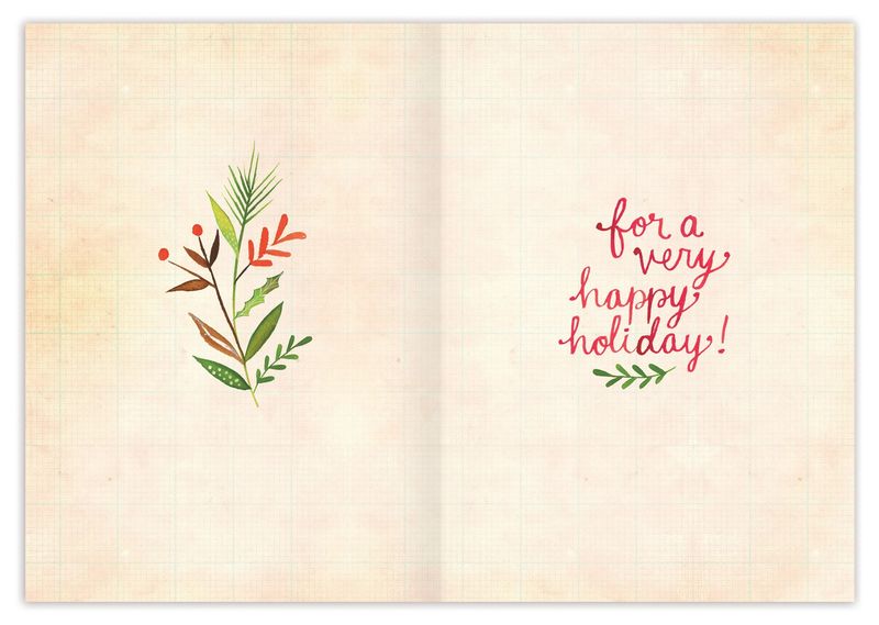 Winter Cabin | Holiday Card