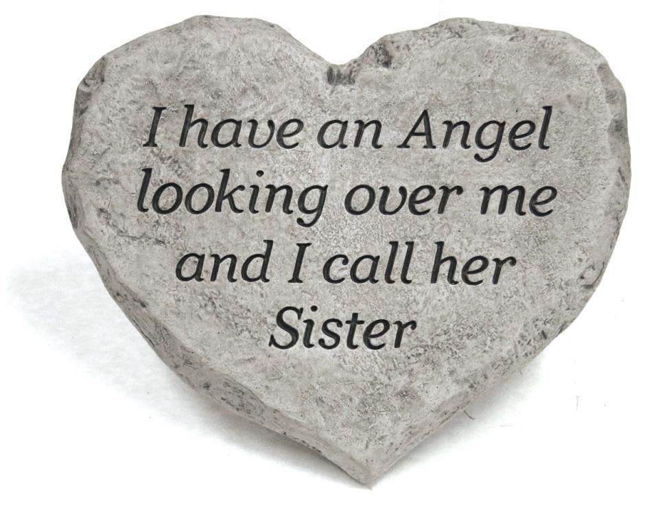 STEPPING STONE HEART - ANGEL SISTER